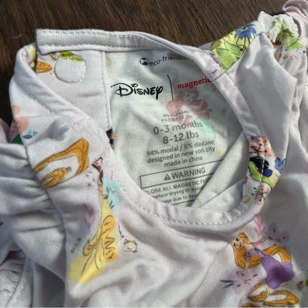 Magnetic Me Disney Princess Ruffled Dress 0-3m - Picture 5 of 8